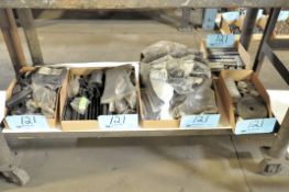 Lot-Plastic Parts in (5) Boxes Under (1) Table