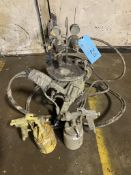 Lot of (1) Pressure pot and (2) Spray Guns