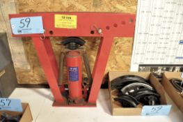 12-Ton Hydraulic Pipe Bender with Accessories