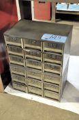 18-Drawer Bin Organizer with Pipe Fittings