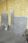 Lot-Steel Sheet Stock Along (1) Wall