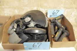 Lot-Electric Angle Grinder Guards and Handles in (2) Boxes