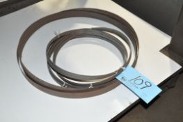 Lot-Bandsaw Blades Under (1) Table