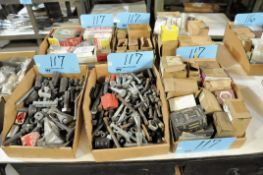Lot-Bolts, Screws and Rivets in (6) Boxes