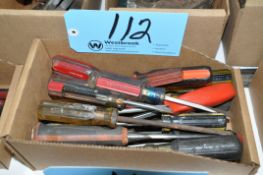Lot-Flat Blade Screwdrivers in (1) Box