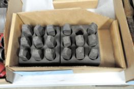 Lot-(2) Hand Stamp Sets in (1) Box