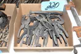 Lot-Various Welding Clamps in (1) Box