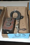 Lot-(1) Grinding Machinery Co. Bench Top Demagnetizer, Die Springs and Gears in (3) Boxes