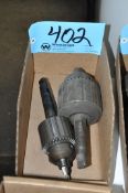 Lot-(1) Jacobs No. 20N and (1) No. 36 Drill Chucks in (1) Box