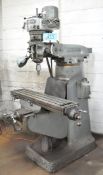 Bridgeport 1-HP Variable Speed Vertical Milling Machine, 9