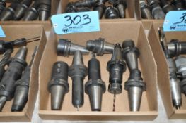 Lot-(8) Various CAT40 Taper Tool Holders in (1) Box