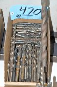 Lot-Straight Shank Drills in (1) Box