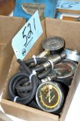 Lot-Various Automotive Gauges in (1) Box