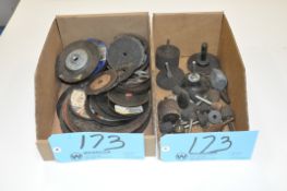 Lot-Grinding Stones, Grinding Wheels and Cutoff Wheels in (2) Boxes