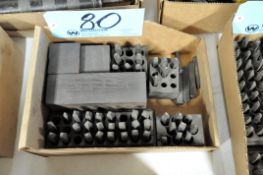 Lot-(7) Hand Stamp Sets in (1) Box