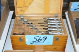 JIT 6-Piece Outside Micrometer Set with Case