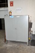 Lot-(1) 2-Door Cabinet with Fixtures