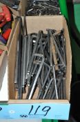 Lot-Allen Wrenches in (1) Box