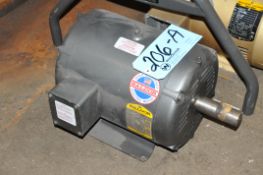 Baldor 3-HP 3-PH Electric Motor on Floor Under (1) Table
