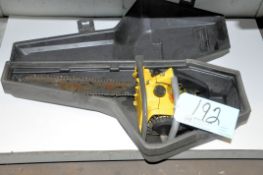 McCullough MAC110 Gas Powered Chain Saw with Case on (1) Shelf