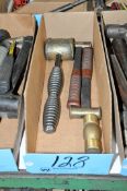 Lot-Brass Hammers in (1) Box