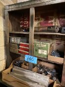 Lot-Building Maintenance, Hardware, Electrical, etc. with (2) Shelving Units