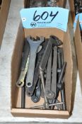Lot-Various Spanner Wrenches, Chuck Tools Etc. in (1) Box