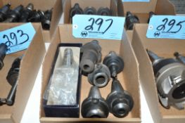 Lot-(6) Various CAT40 Taper Tool Holders in (1) Box