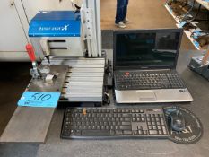 Columbia MT Handy Andy X, Dot Peen Marking Machine with Compaq Laptop PC, Keyboard and Mouse