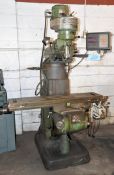 Bridgeport 1-HP Variable Speed Vertical Milling Machine, Etc. (Bldg 2)