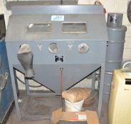 Trinco 2-Hole Dry Shot Blast Cabinet, 48