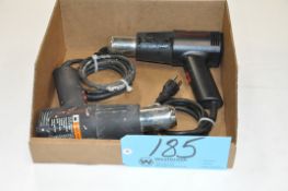 Lot-(2) Various Heat Guns in (1) Box on (1) Shelf