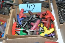Lot-T Handle Allen Wrenches in (1) Box