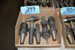 Lot-(6) Various CAT40 Taper Tool Holders in (1) Box