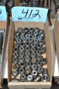 Lot-ER25 Collets in (1) Box