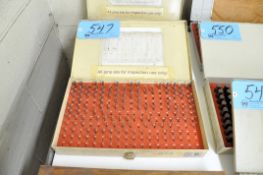 Vermont Gage .061 - .250 Pin Gage Set