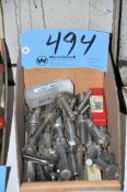 Lot-Radius Cutters and Keyway Cutters in (1) Box on Lower Shelf