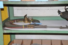 Oxygen/Acetylene Hose with (1) Gauge, and Torch