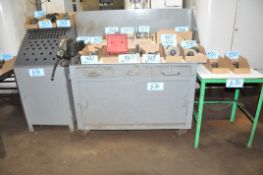 Lot-(1) 2-Door Shop Cabinet with 4 1/2