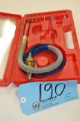 Pneumatic Straight Die Grinder with Case on (1) Shelf