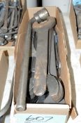 Lot-Various Machine Type Wrenches in (1) Box