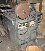 Miller MP-65E, 650-Amp Capacity CP DC Arc Welding Power Source, with Miller MigWire Feed Unit,Leads