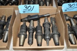 Lot-(6) Various CAT40 Taper Tool Holders in (1) Box