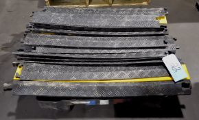Lot-Interlocking Floor Mat Components in (1) Stack