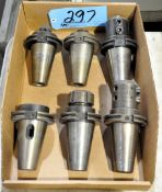 Lot-(6) CAT50 Taper Tool Holders in (1) Box