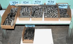 Lot-Various Hold Down Tooling in (6) Boxes Under (1) Bench