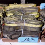 Lot-Cloth Slings in (1) Box on Floor Under (1) Table