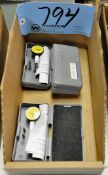 Lot-(3) BesTest Small Dial Force Indicators with Cases in (1) Box