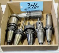 Lot-(6) CAT40 Taper Tool Holders in (1) Box
