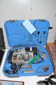 CS Unitec Portable Magnetic Base Drill Press with Tooling and Case